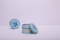 Round Tin Gift Box – Baby Boy | Gift & Candle Container