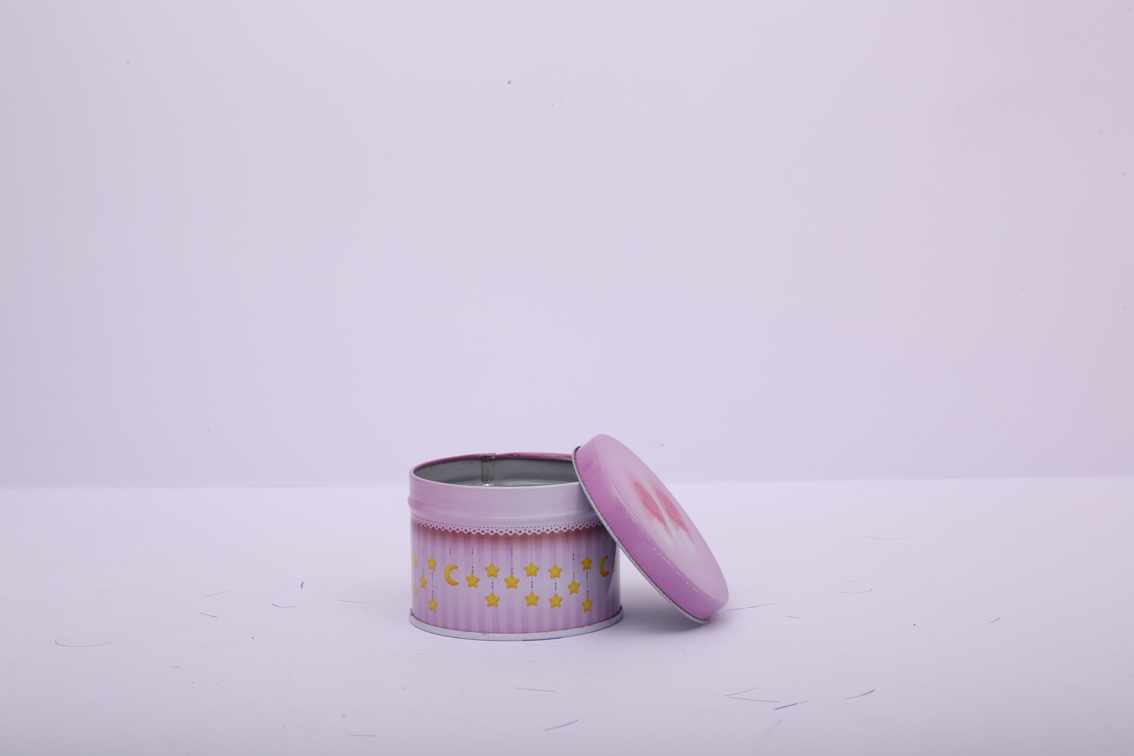 Round Tin Gift Box – Baby Girl | Gift & Candle Container
