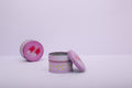 Round Tin Gift Box – Baby Girl | Gift & Candle Container
