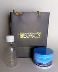Junior Hajj Umrah Gift Set - Sky Blue | Dates Box, Zamzam Bottle & Bag