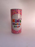 Kids Junior Money Bank - Pink Candies Tin Savings Bank