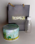 Quarter Hajj Umrah Gift Set - Masjid Nabwi Artistic | Dates Box, Zamzam Bottle & Bag