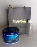 Quarter Hajj Umrah Gift Set - Dark Blue | Dates Box, Zamzam Bottle & Bag